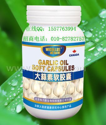 國(guó)家支持項(xiàng)目大蒜素軟膠囊