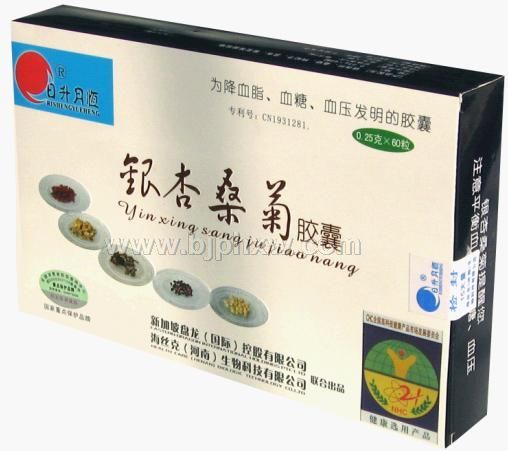 降脂，降壓，降糖-銀杏桑菊膠囊-海絲克（河南）生物科技有限公司