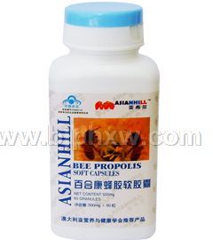 亞希爾國食健字蜂膠軟膠囊