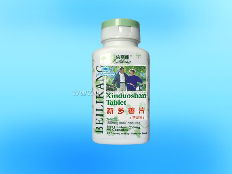 倍麗康系列－藍(lán)帽新多善片（甲殼素）