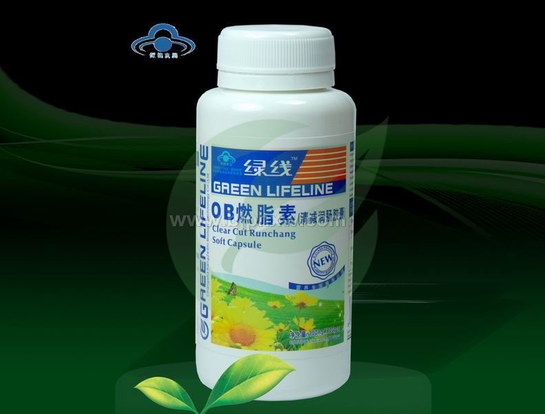 OB燃脂素膠囊 — 綠線
