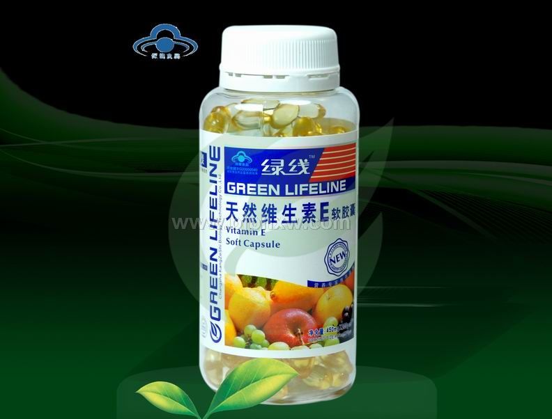 天然維生素E — 綠線