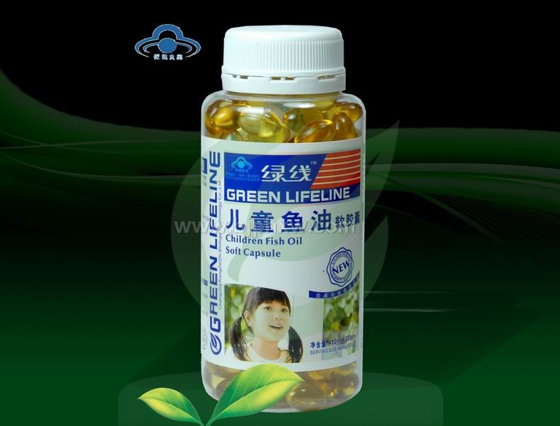 兒童魚(yú)油— 綠線