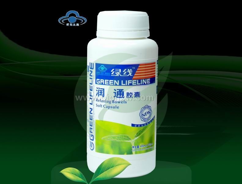 潤(rùn)通膠囊 — 綠線