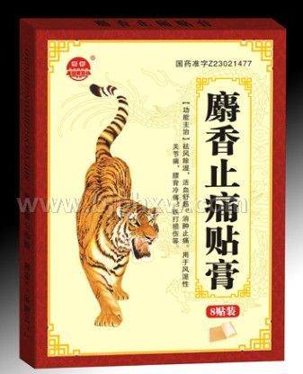 麝香止痛貼膏