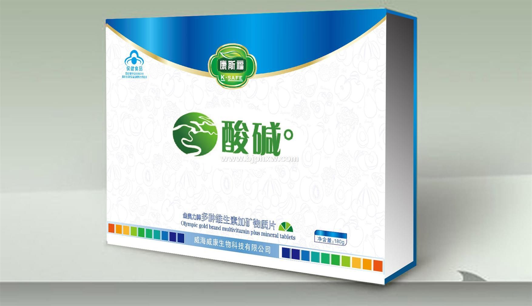 酸堿°——多種維生素礦物質(zhì)片