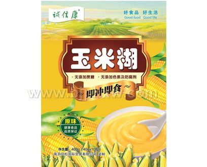 誠信康玉米糊——雜糧系列