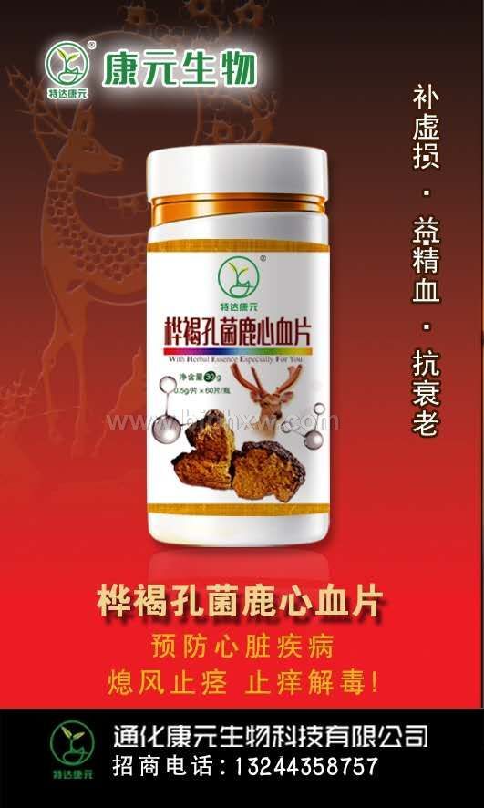 樺褐孔菌系列營養(yǎng)食品