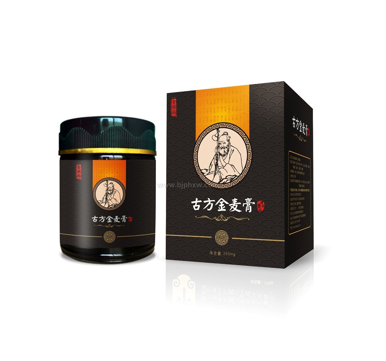 古方金麥膏調(diào)理腸胃降三高中老年膏方廠家OEM貼牌加工 古方金麥膏代理