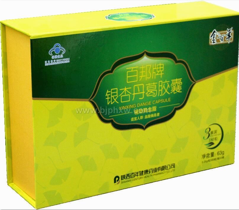 百邦牌銀杏丹葛膠囊