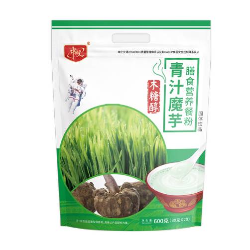青汁魔芋膳食營(yíng)養(yǎng)餐粉固體飲品