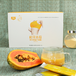 桂花木瓜鮮花果蔬代餐粉承接貼牌定制代加工！