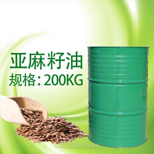 亞麻籽油源頭 散裝 貼牌 定制 亞麻酸