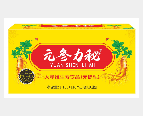 人參維生素飲品（無糖型）