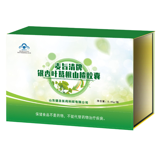 麥旨清牌銀杏葉葛根山楂膠囊