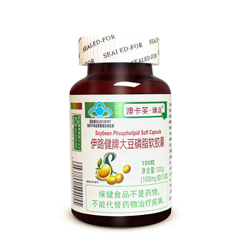 伊路健牌大豆磷脂軟膠囊 100粒