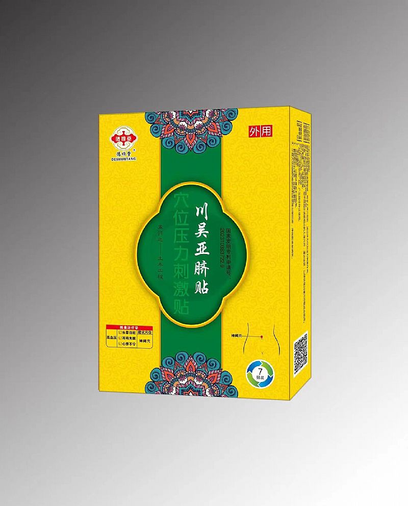 川吳亞臍貼穴位壓力刺激貼